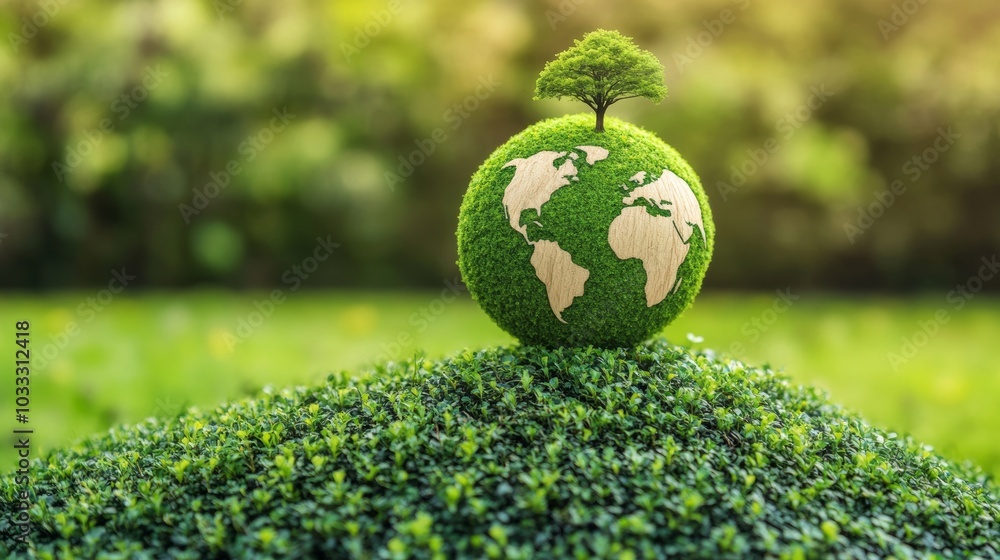 Poster environmental responsibility campaigns that encourage businesses and individuals to adopt eco-friend