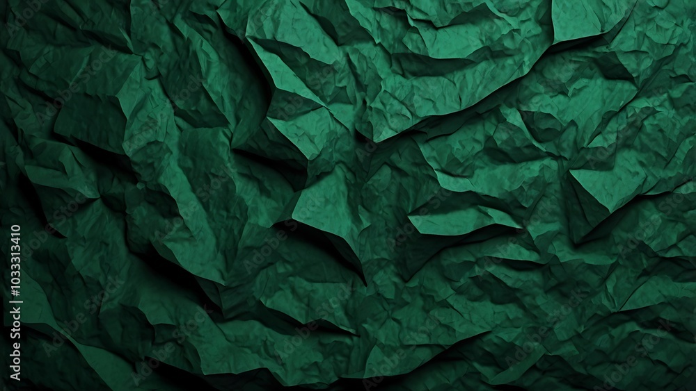 Poster abstract, textured grunge background featuring a crumpled paper design showcasing intricate folds an
