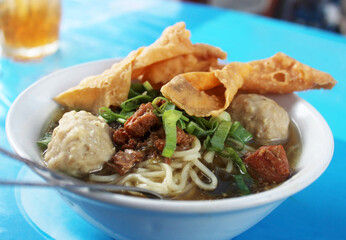 Chicken Noodle Soup with an Indonesian Twist