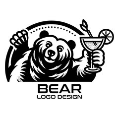 Bear Vector Logo Design