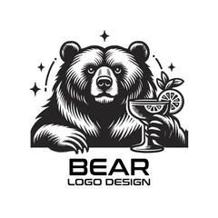 Bear Vector Logo Design