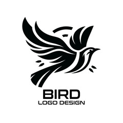 Obraz premium Bird Vector Logo Design