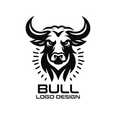 Obraz premium Bull Vector Logo Design