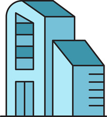 Apartment Building Icon