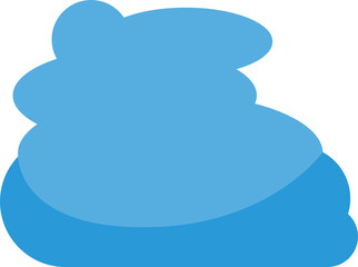 Blue Cloudscape Illustration