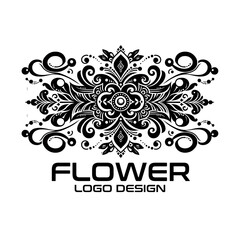 Flower Vector Logo Design