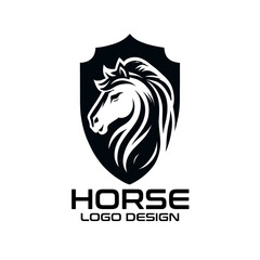 Horse Vector Logo Design