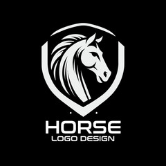 Horse Vector Logo Design