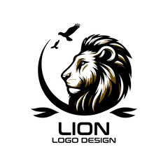 Lion Vector Logo Design