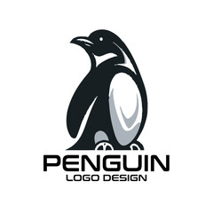 Penguin Vector Logo Design