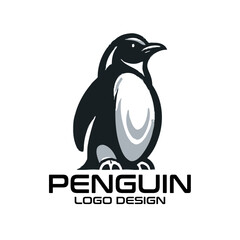 Penguin Vector Logo Design