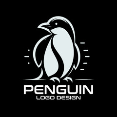 Penguin Vector Logo Design