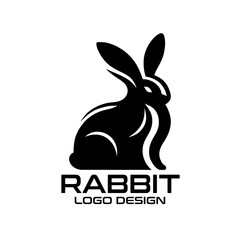 Fototapeta premium Rabbit Vector Logo Design