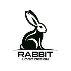 Rabbit Vector Logo Design