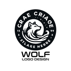 Wolf Vector Logo Design