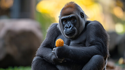 Obraz premium Gorilla Animal Photography
