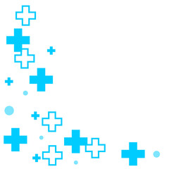 Obraz premium Medical Cross Ornament
