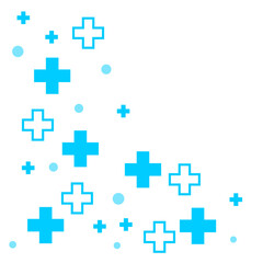 Obraz premium Medical Cross Ornament