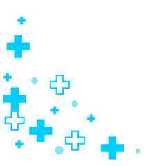 Obraz premium Medical Cross Ornament