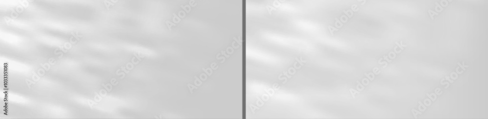 Poster white album pages with abstract light effect. vector realistic illustration of presentation sheets t