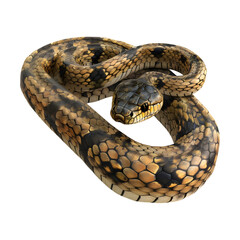 Naklejka premium snake png image