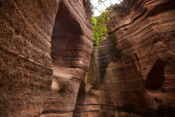 Canyon auf Gran Canaria. Barranco de las Vacas