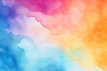 Colorful abstract watercolor background with soft gradients and fluid shapes