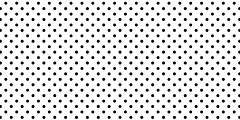 Black polka dots on white background. Polka dots wallpaper	