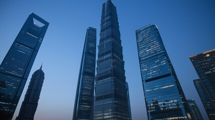 Fototapeta premium Massive Real Estate Price Declines in China, Causing Financial Instability for Investors and Homeowners, Highlighting the Economic Turmoil and Market Uncertainty