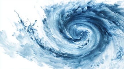 This icon shows a swirling storm, perfect for weather reports or graphics about natural disasters. It clearly represents strong storms and dangerous weather.