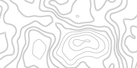 Topographic gradient line map. Abstract circle lines background. Abstract blank detailed topographic contour map. Background of the topographic map. Line topography map contour background