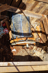 rehabilitation of the city's water supply system, restoration of the old water transport pipeline