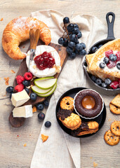 Fresh and delicious french desserts and sweets.