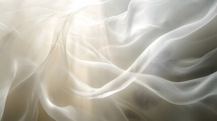 Obraz premium Light rays softly curving through the air in a gentle fluid motion