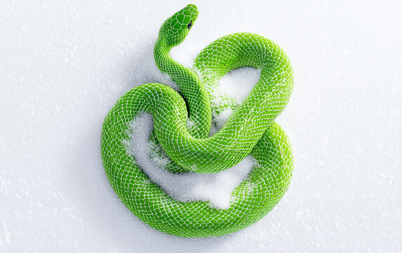 green snake
