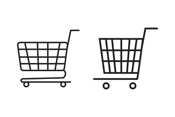 Shopping cart icon set, Full and empty shopping cart symbol, shop and sale, vector illustration
By Graficriver