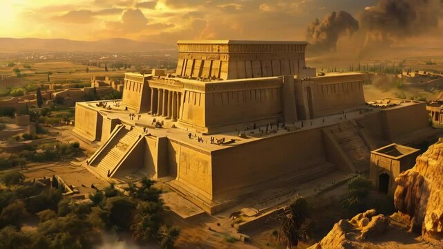 Khorsabad: The Short-lived Assyrian Capital built by Sargon II Mysteriously Abandoned After his Death.