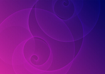 Flowing smooth wave pattern  line on blue pink and purple color background. Internet network and communication signal technology, fiber optic line. Science and music backdrop.