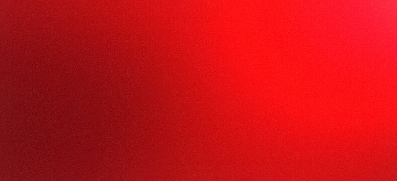Bright red gradient background with grainy texture, bold and vivid color design for digital banners, posters, and presentations, abstract minimalistic copy space for modern projects