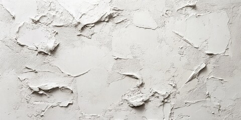 Obraz premium White gray grunge cement textured wall background. Abstract stucco concrete resembling natural stone.