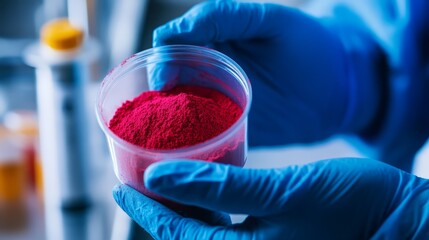Red Pigment Powder Analysis 