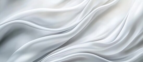 Obraz premium Abstract White Fabric Texture
