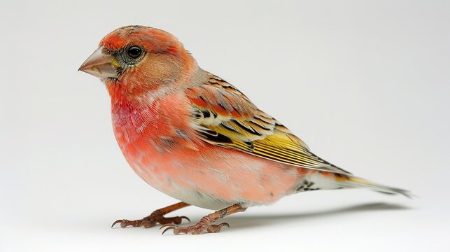 A Bird on White Background Image - a graceful and captivating visual. The bird on a pure white backdrop creates an enchanting and elegant scene.