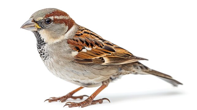 A Bird on White Background Image - a graceful and captivating visual. The bird on a pure white backdrop creates an enchanting and elegant scene.