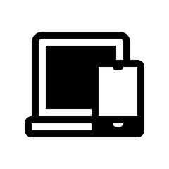 Gadget Glyph Icon. Single icon, glyph vector icon