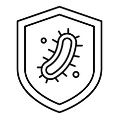 Antibacterial Icon, Medicine, health, Bactery