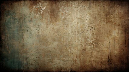 Fototapeta premium A grungy, distressed texture with rough edges and faded areas, perfect for adding a gritty, urban feel to backgrounds and design elements.