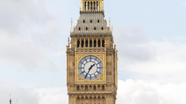 big ben clock in london, england 