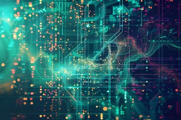 Abstract Digital Network