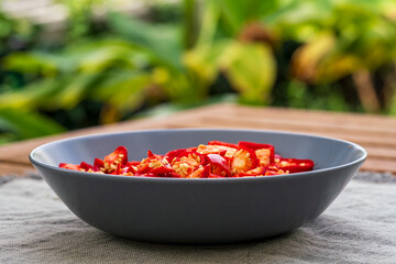 Red hot chili Black Prince but after harvest phase and waiting for dry phase